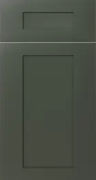 Aston Green (AG) sample door, five-piece shaker, full overlay