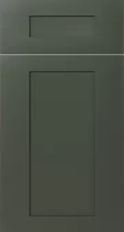 Aston Green (AG) sample door, five-piece shaker, full overlay