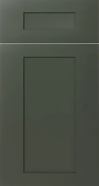 Aston Green (AG) sample door, five-piece shaker, full overlay