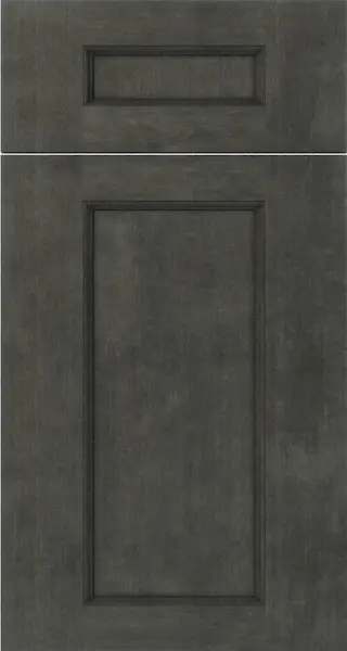 Double Smokey Gray (DSG) sample door, double-step shaker, full overlay