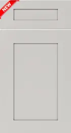 Lunar Gray (LG) sample door, five-piece shaker, full overlay