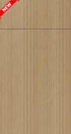 Oak Blonde (OB) sample door, woodgrain slab