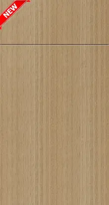 Oak Blonde (OB) sample door, woodgrain slab