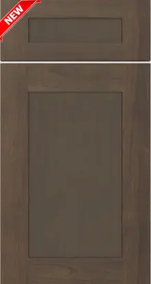 Rustic Wood (RW) sample door, five-piece shaker, full overlay