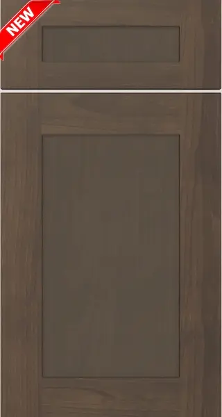 Rustic Wood (RW) sample door, five-piece shaker, full overlay