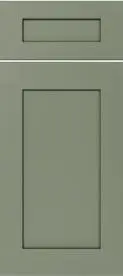 Sage Breeze (SB) sample door, five-piece shaker, full overlay